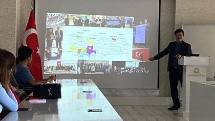 Selçuk Üniversitesinde ‘Turkish Youth Dialogue’ adlı konferans düzenlendi
